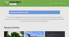 Desktop Screenshot of minecrafthouse.com